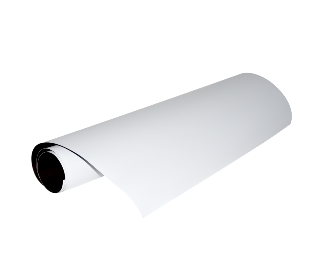 Magnetic Flexible Sheet - 0.5mm x 457mm x 620mm - White