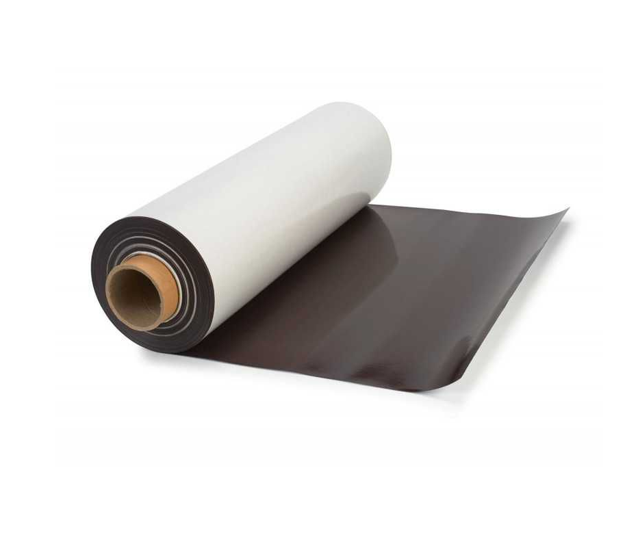 Magnetic Flexible Sheet - 0.5mm x 457mm x 620mm - White